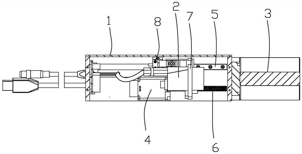 Laser radar emission angle detection system