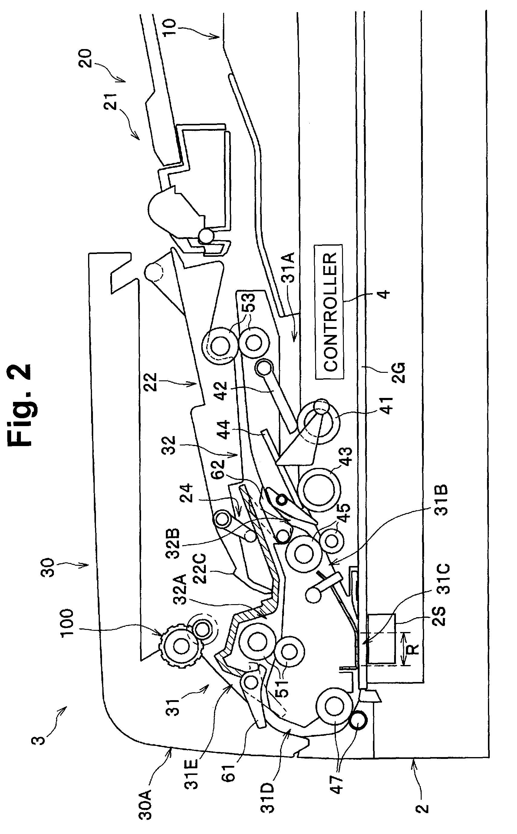 Sheet Output Device and Original Sheet Transporting Device