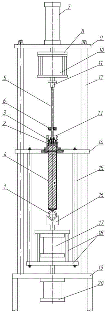 Method for assembling inflatable single-tube shock absorber