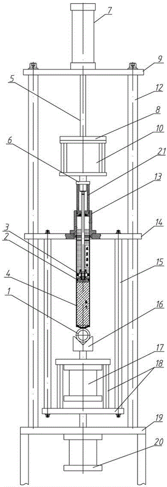 Method for assembling inflatable single-tube shock absorber