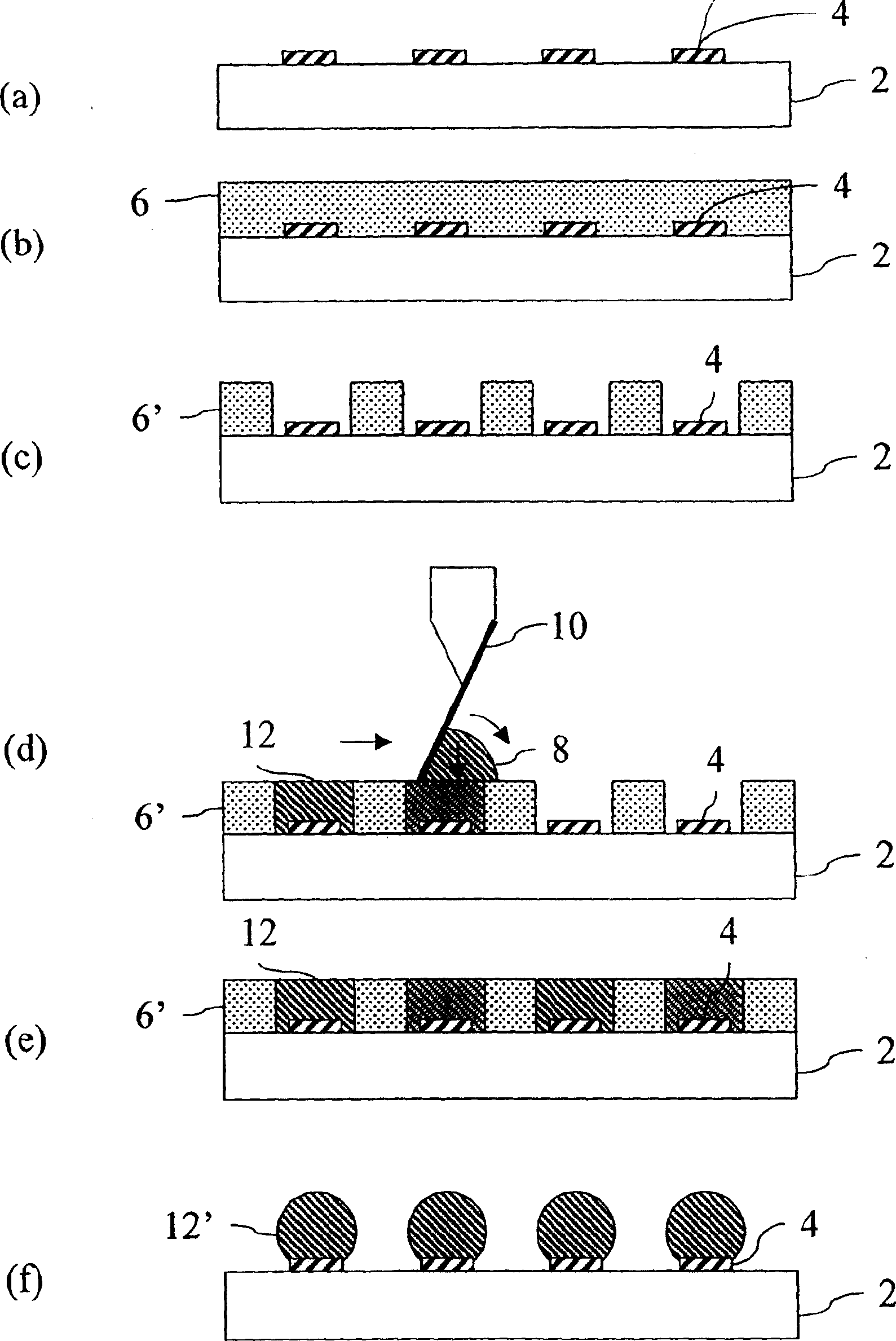 Methods of forming solder areas on electronic components and electronic components having solder areas