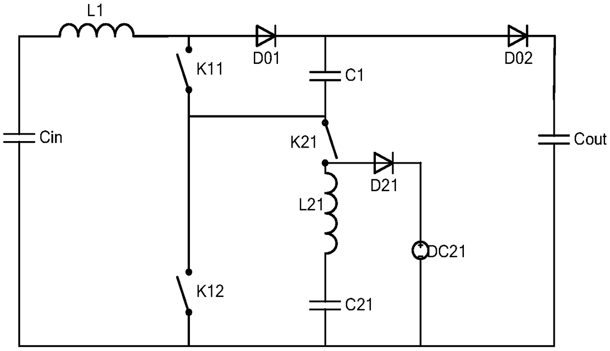 Multi-level BOOST device