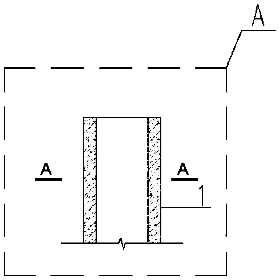 Connecting structure of hoop type precast tubular pile and precast bearing platform