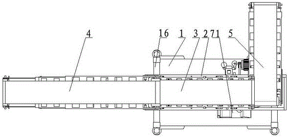 Amplitude-variable extensible belt turning conveying bidirectional loading-unloading machine