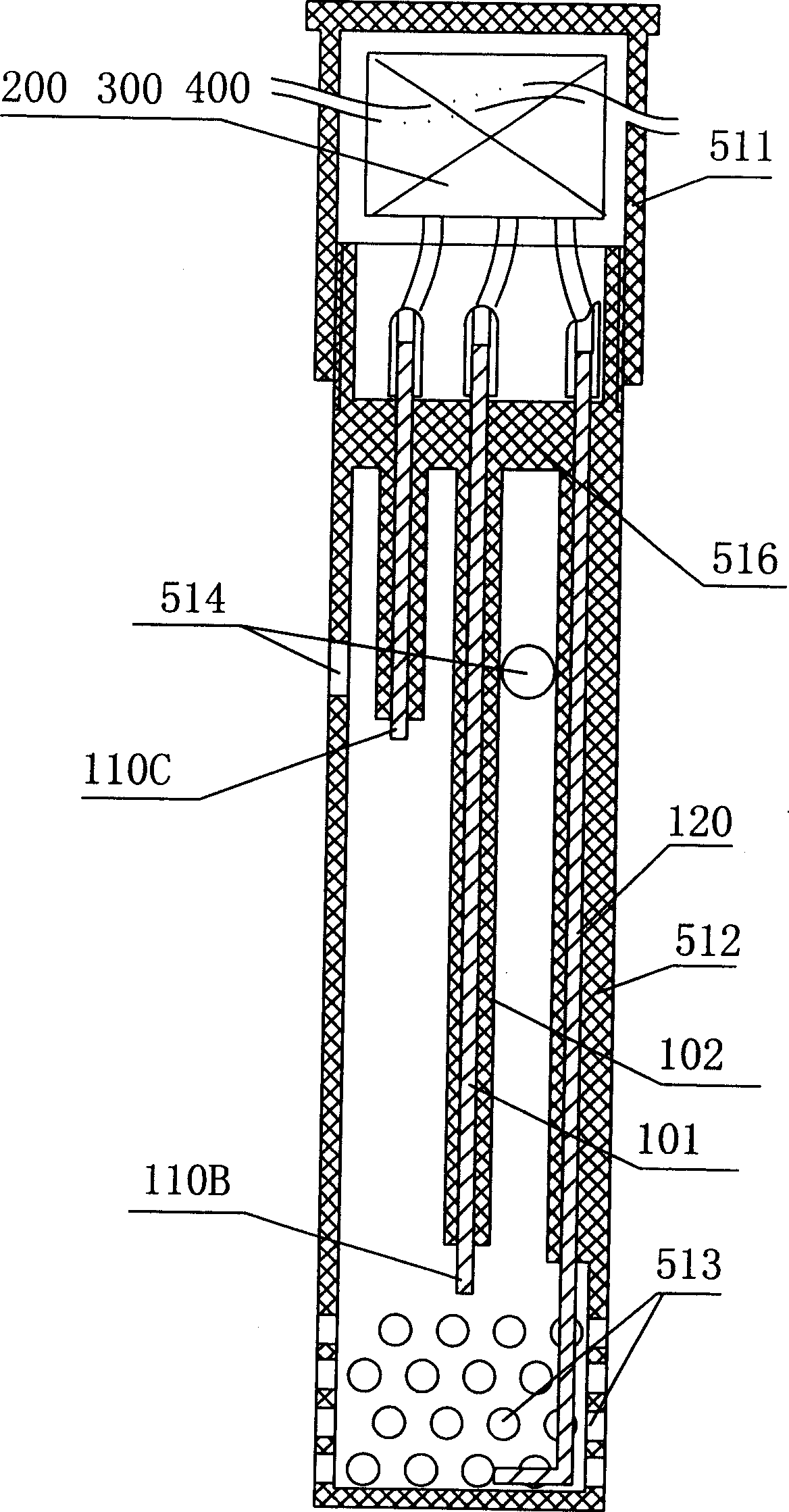 Water level measuring apparatus