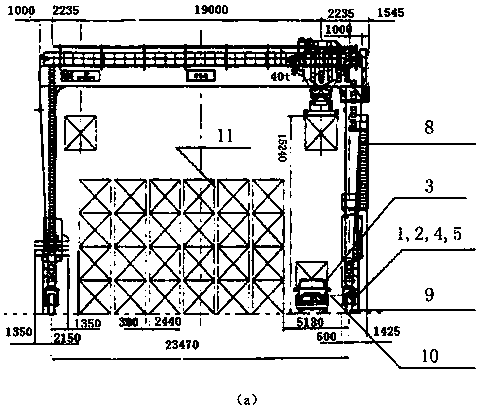 Machine vision tracking based container truck anti-hoisting method and system