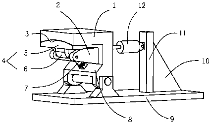 Fast hemming mechanism for automobile sheet metal parts