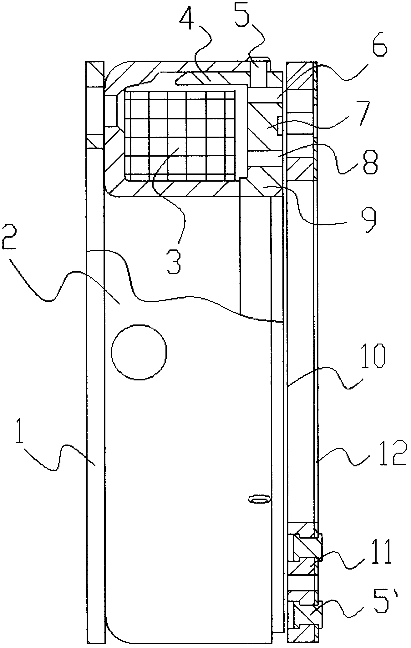 Double-isolating-ring electromagnetic clutch