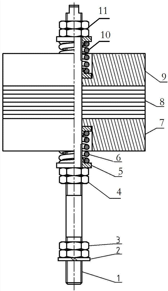 A three-way adjustable frequency dynamic shock absorber