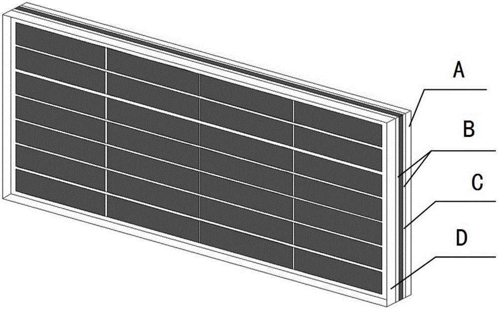 Hollow photovoltaic glass curtain wall heat performance calculation method