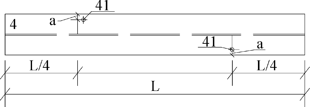 Construction node for H-shaped steel beam hoisting and using method of construction node