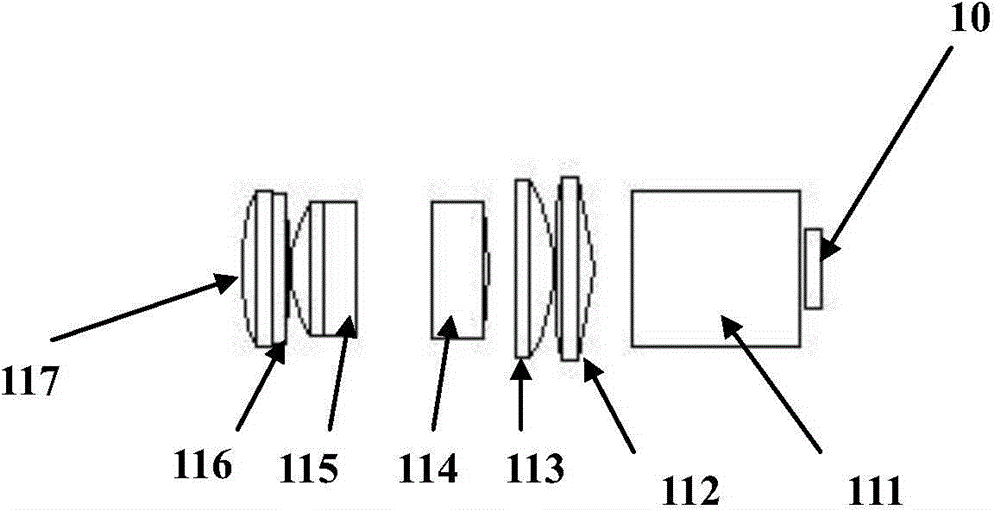 Single image source binocular near-to-eye display device