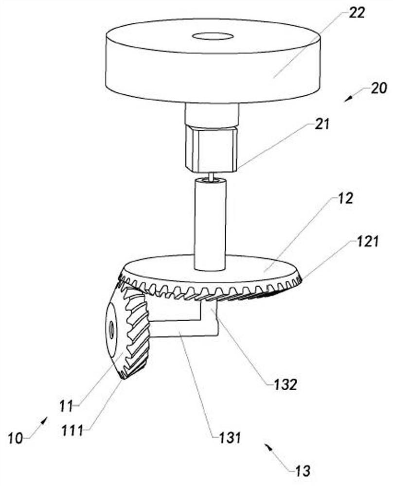 Near-net shaping device for spiral bevel gear, manufacturing method of near-net shaping device and rolling assembly