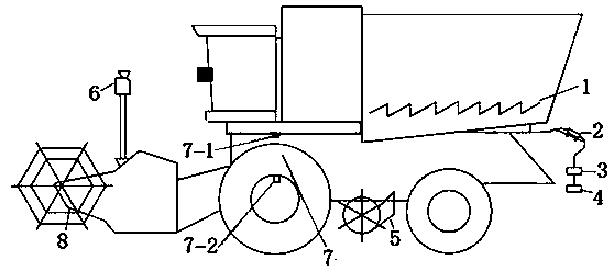 Detection device and method for cleaning loss rate of grain harvester