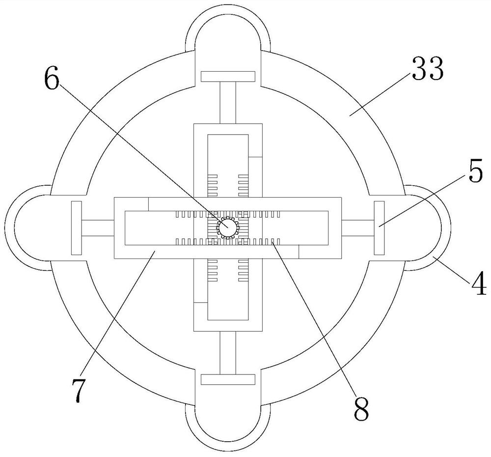 Metal pipe fitting chamfering device