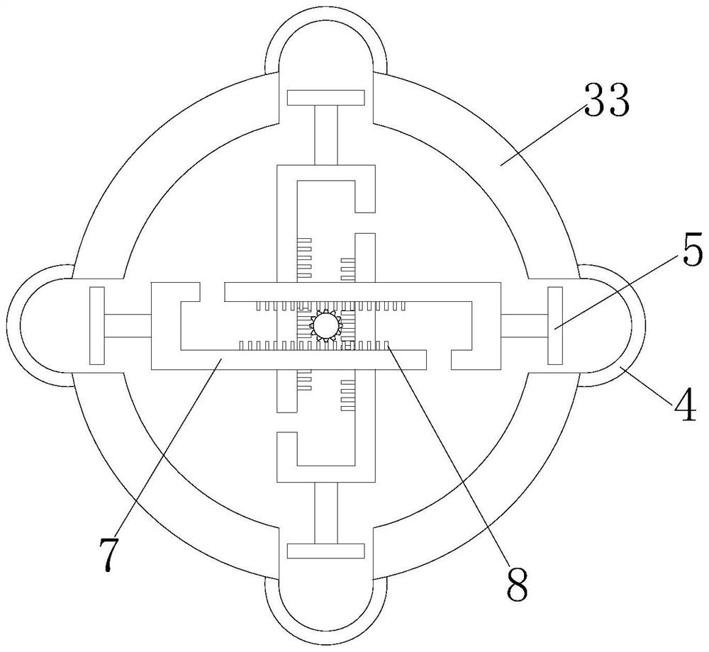 Metal pipe fitting chamfering device