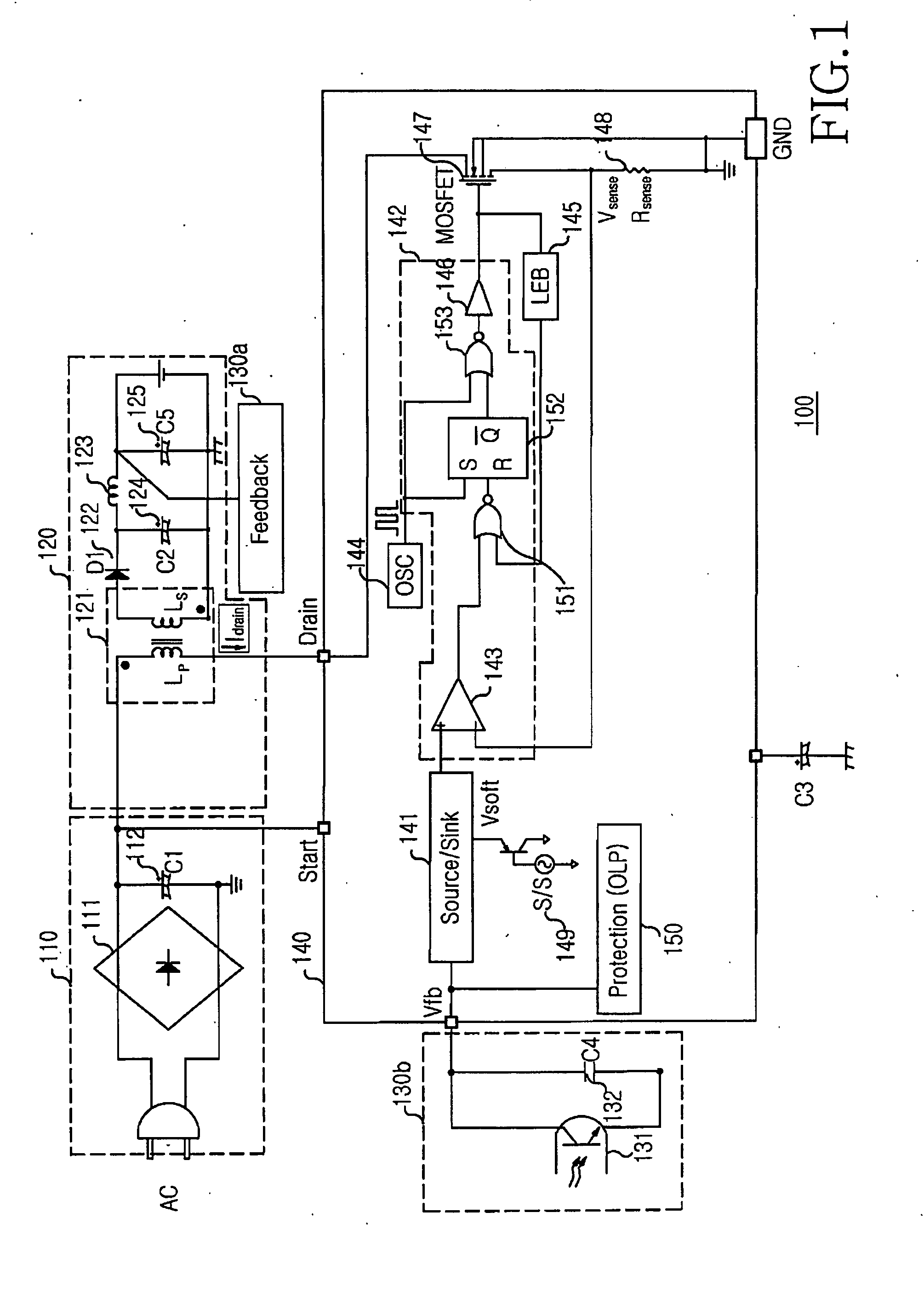 Current controlled switching mode power supply
