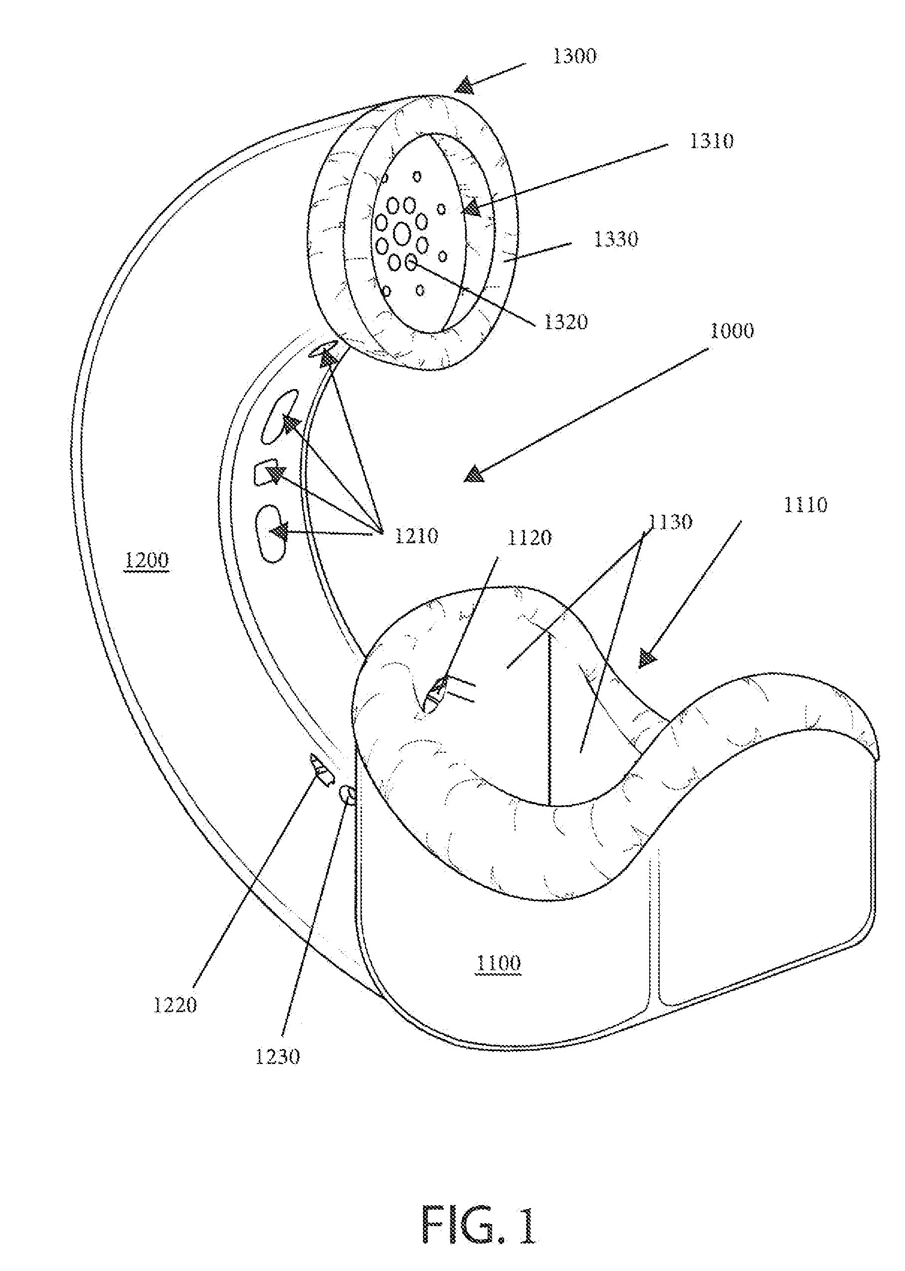 Ergonomic tubular anechoic chambers for use with a communication device and related methods