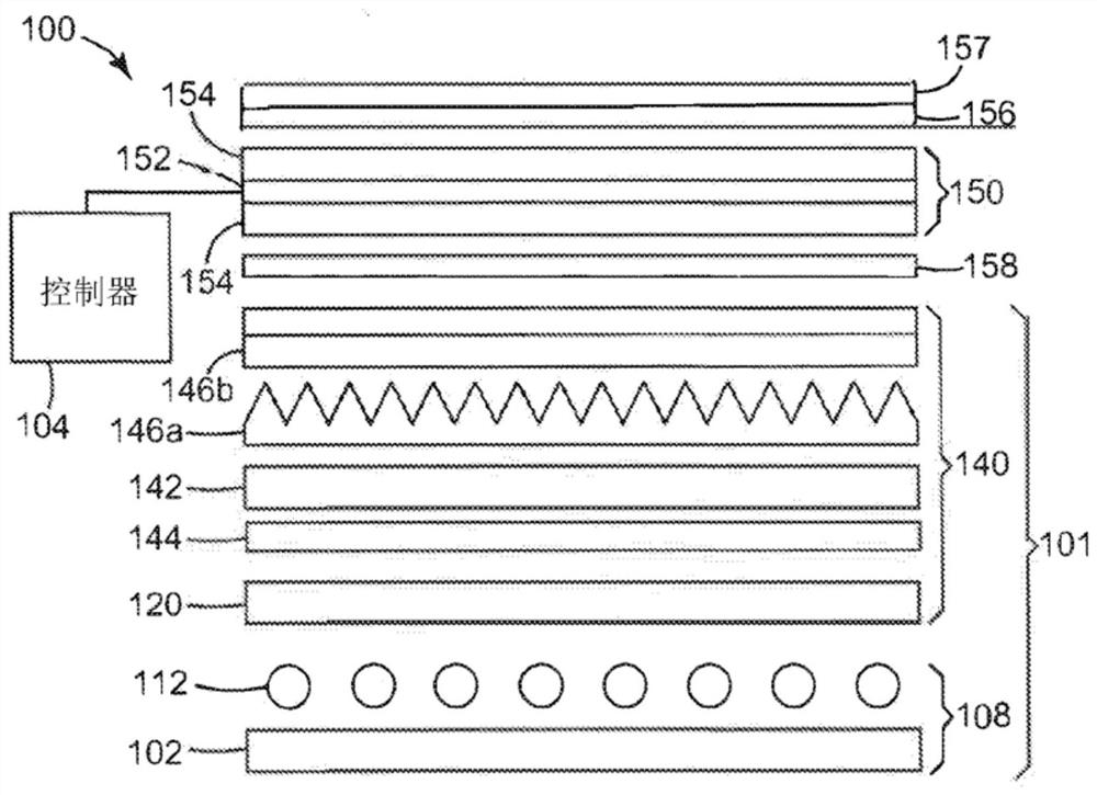 Light emission modification