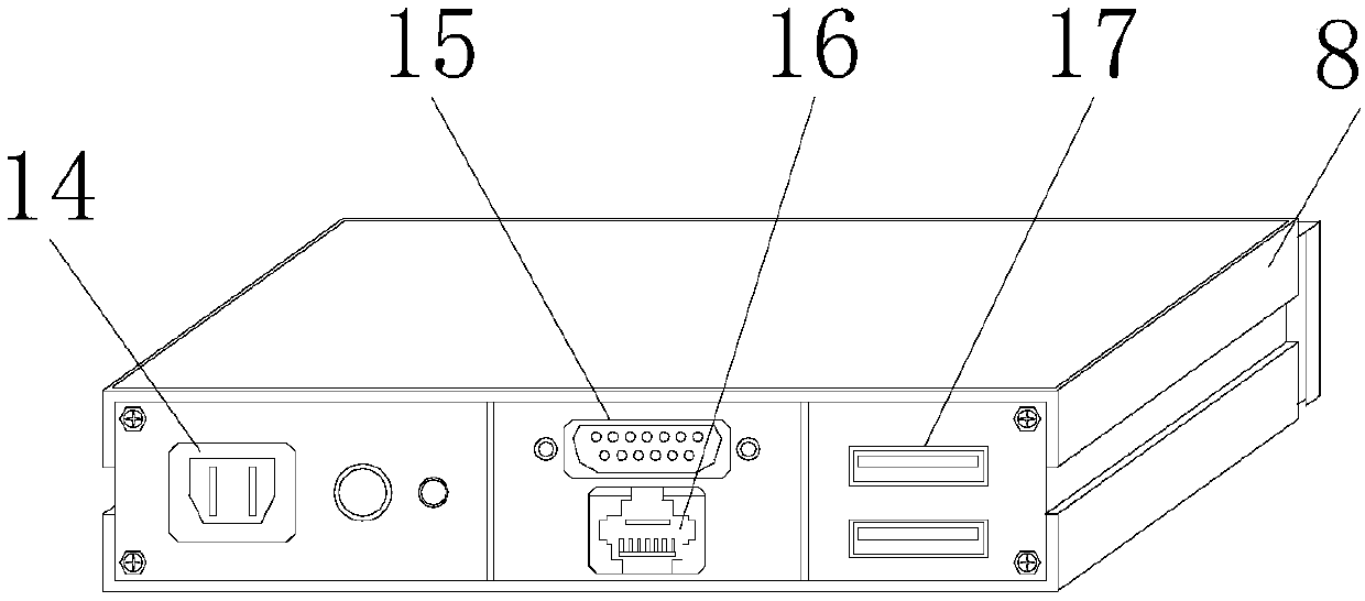 Three-dimensional model data conversion device with 3D control unit