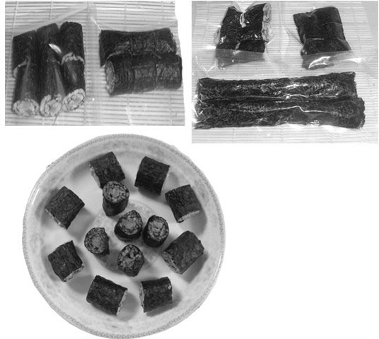 Processing method of sushi with long shelf-life in normal-temperature storage
