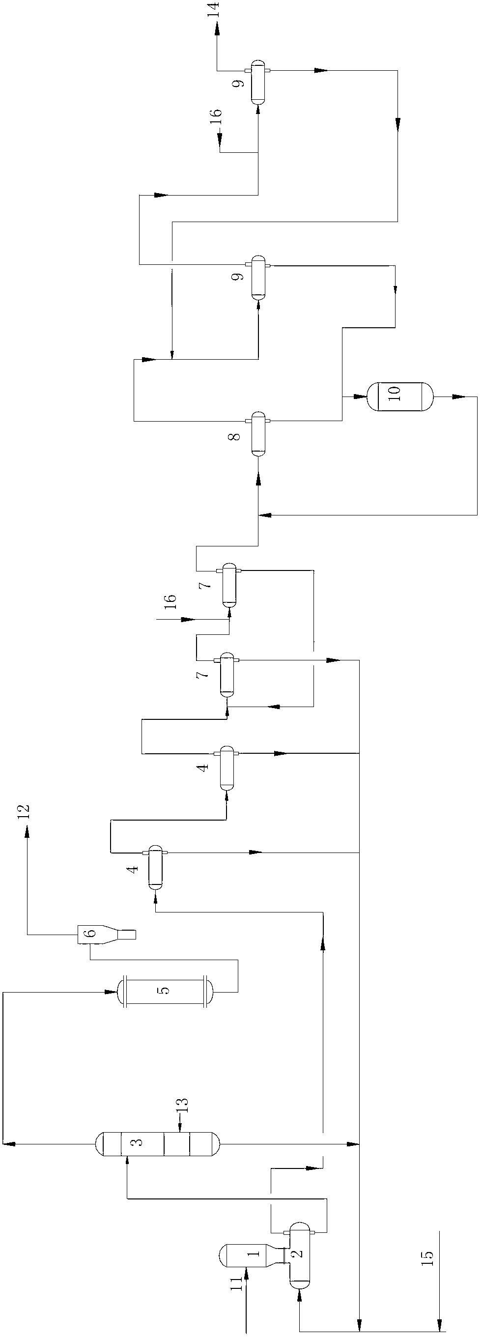 Method of continuous concentrated acid hydrolysis of organochlorosilane