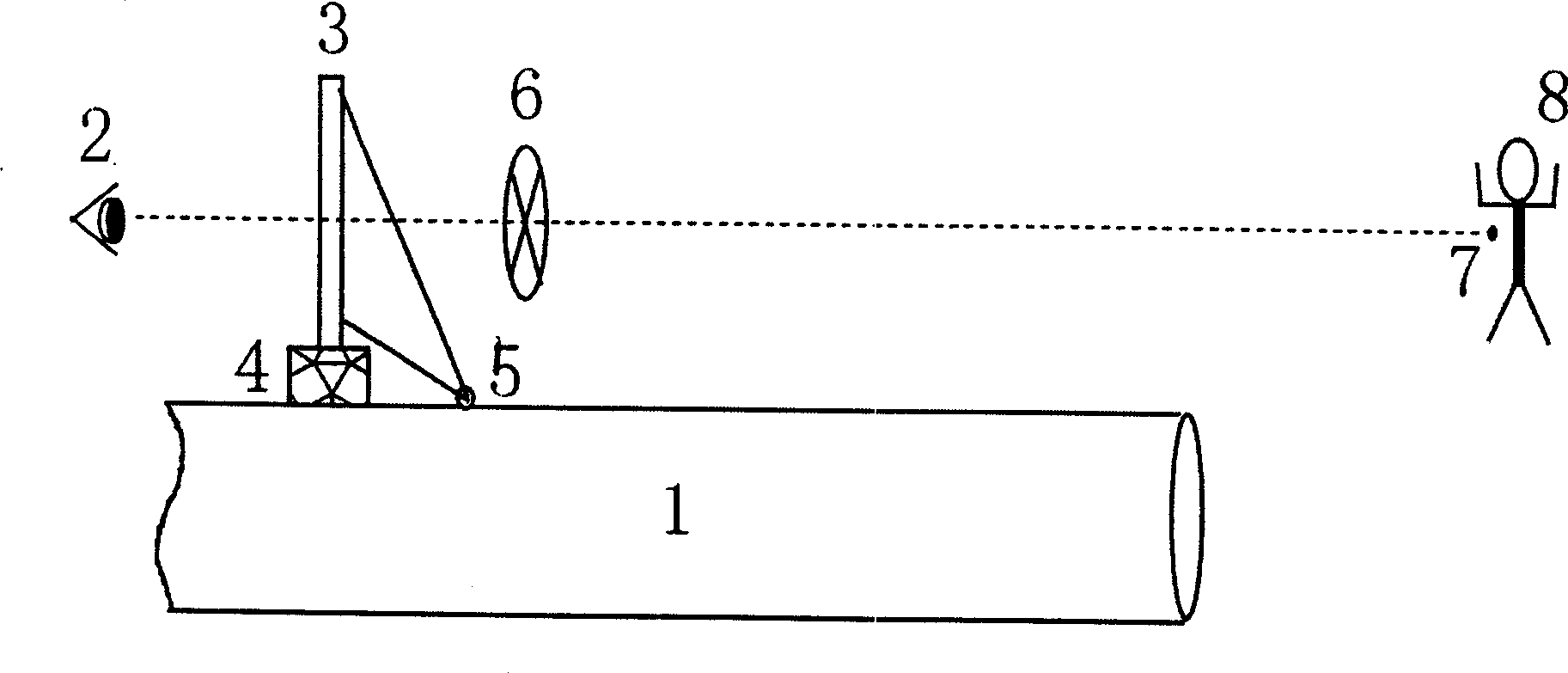 Holographic aiming optical element and its producing method and use