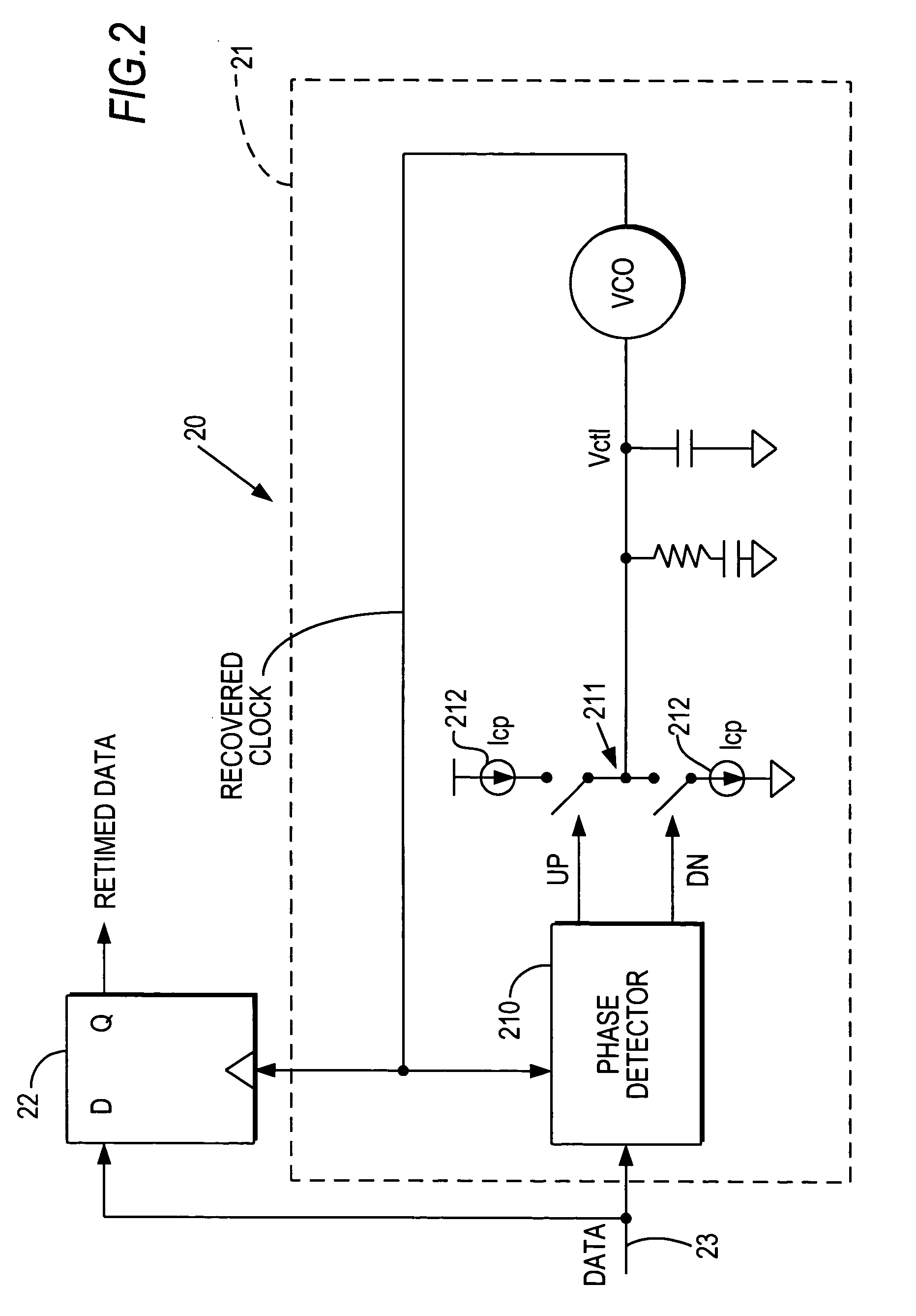 Alignment of recovered clock with data signal