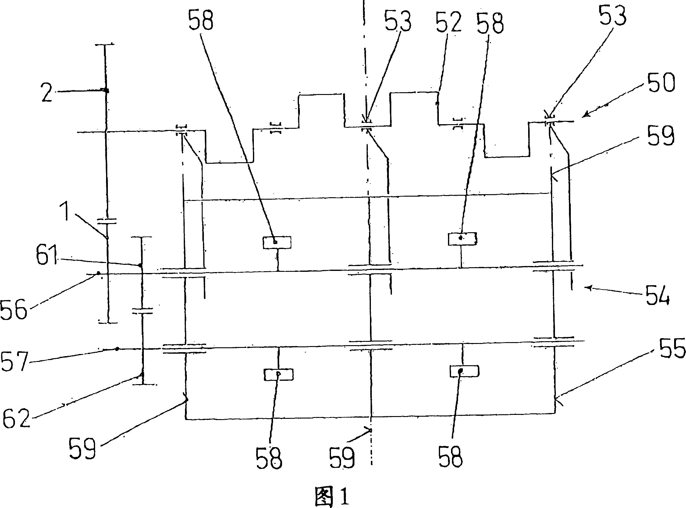 Engine auxiliary drive for a motor vehicle with a toothed-gear drive ...