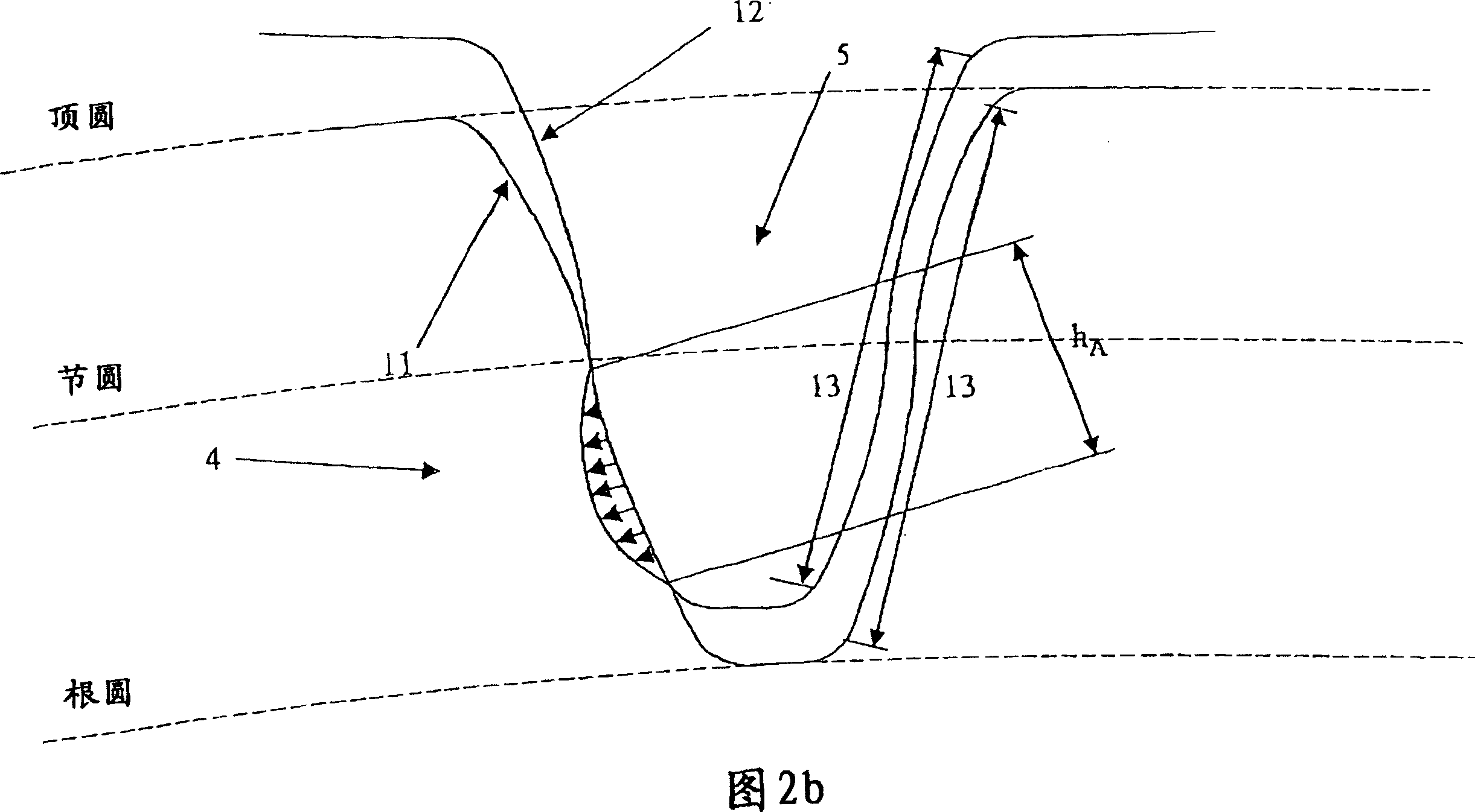 Engine auxiliary drive for a motor vehicle with a toothed-gear drive