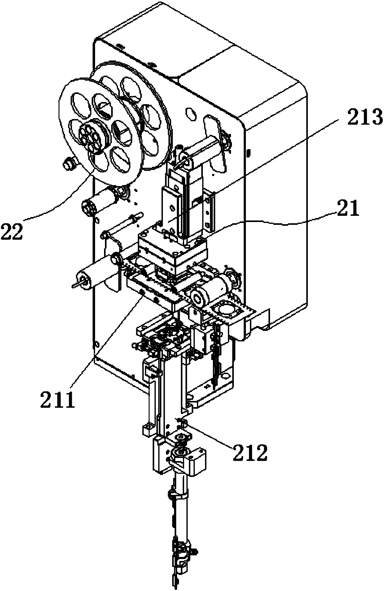 Multi-station automatic film sticking equipment