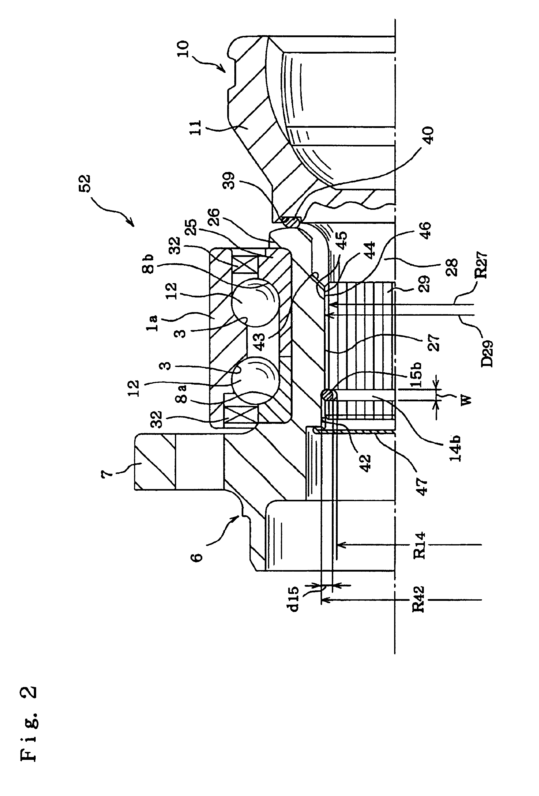Drive unit for wheel and assembly method for the same