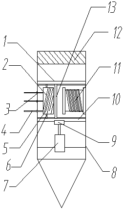 A rotatable multi-directional soil moisture measurement system