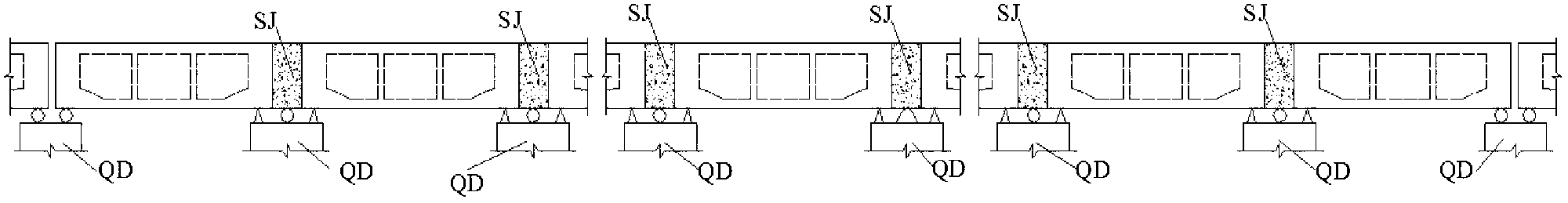 Realization method of seamless rail for straddle-type monorail transportation