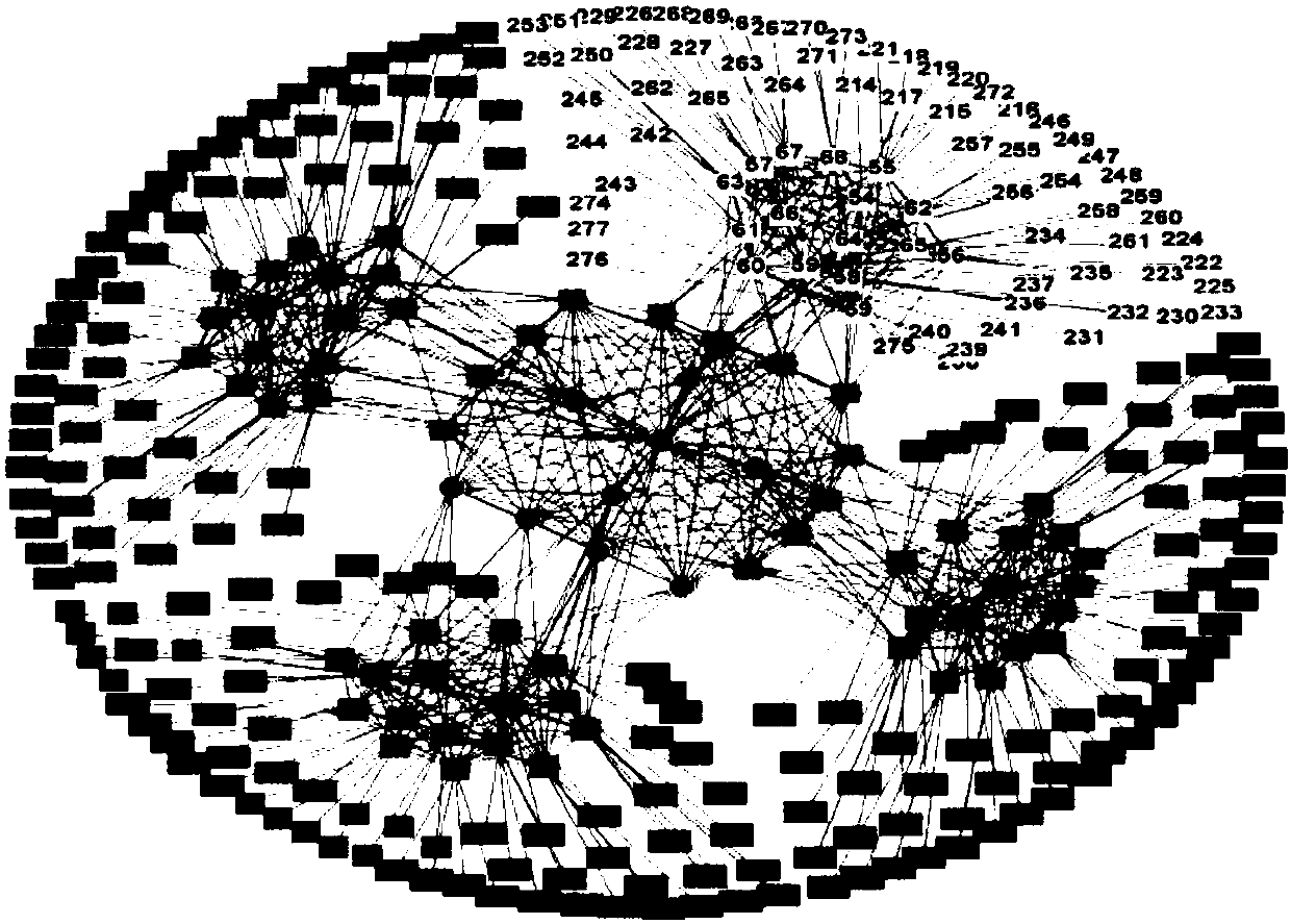 Command control network modeling method based on multiple-attribute weighting