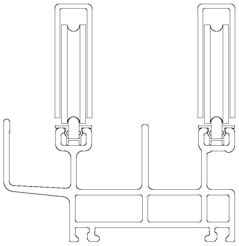 Extrusion type sealing translation door and window