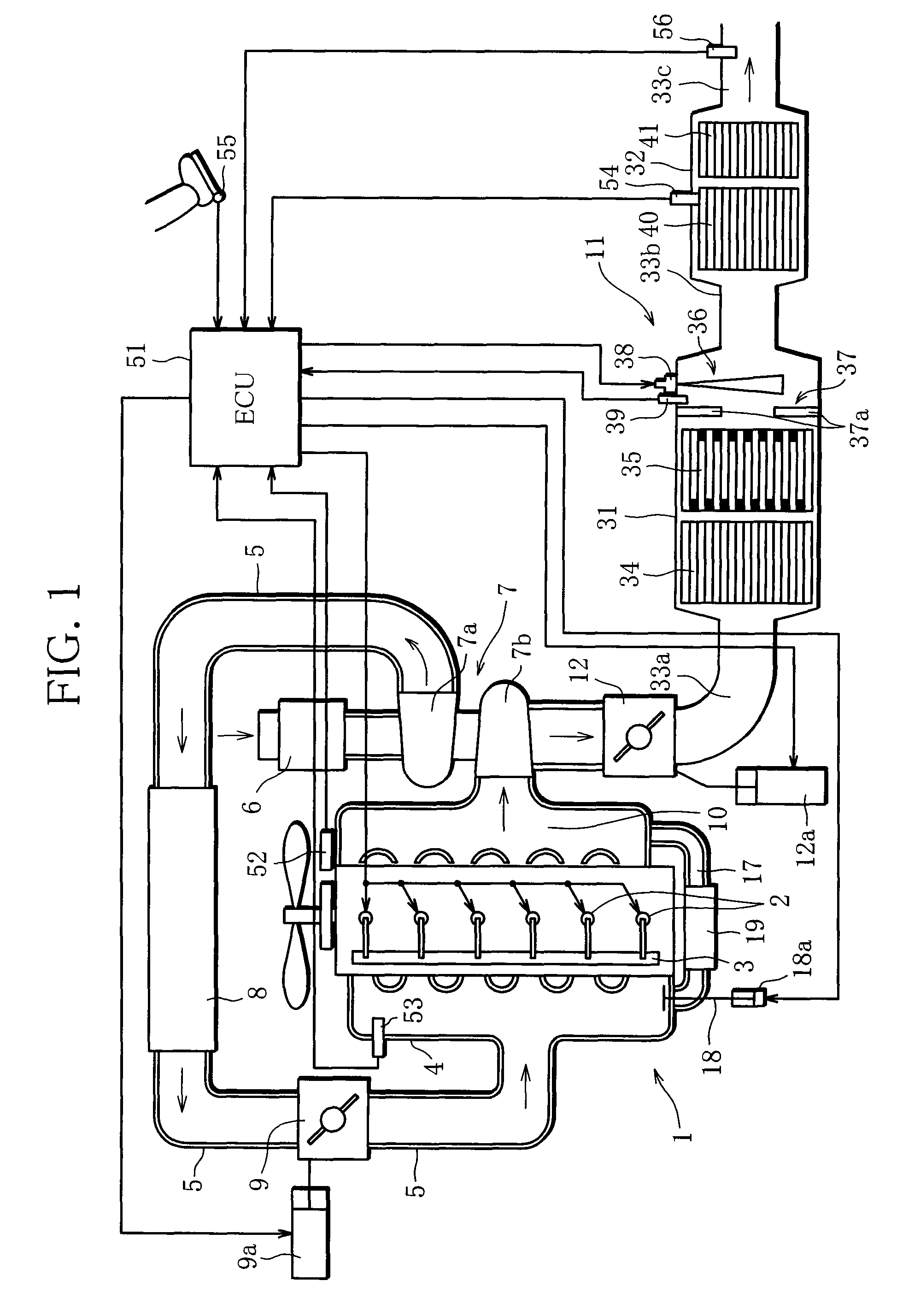 Exhaust purification apparatus for engine