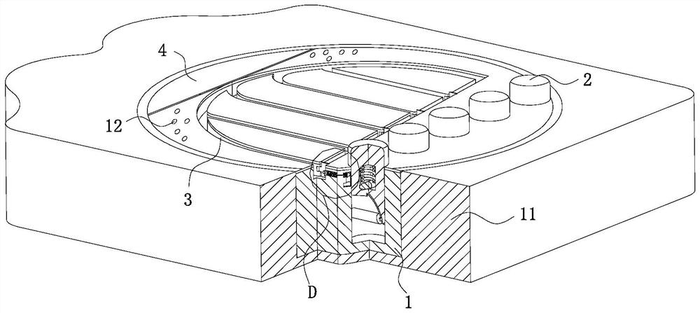 Multifunctional game disc for outdoor recreation facilities