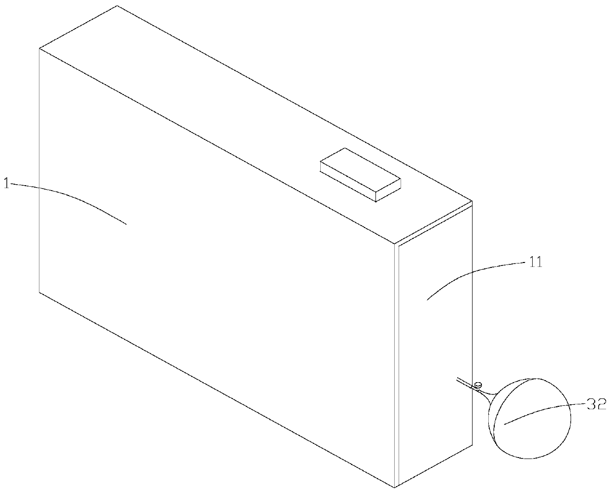Spectacle lens assembly device convenient to fix
