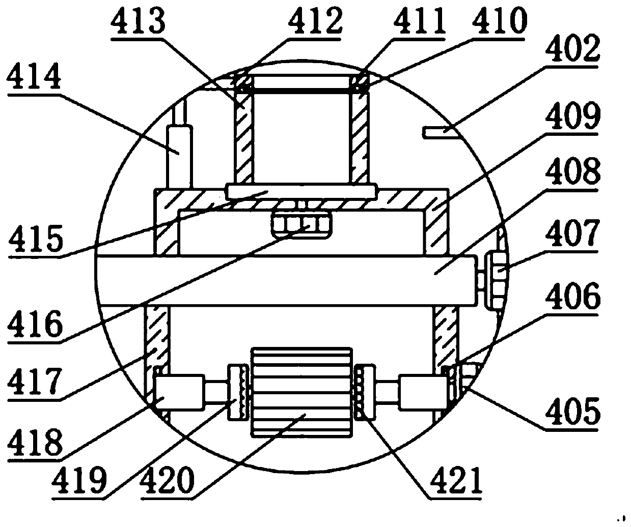 Flotation machine stator and rotor production device