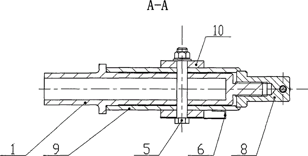 Detecting device for space angles of tooth holder