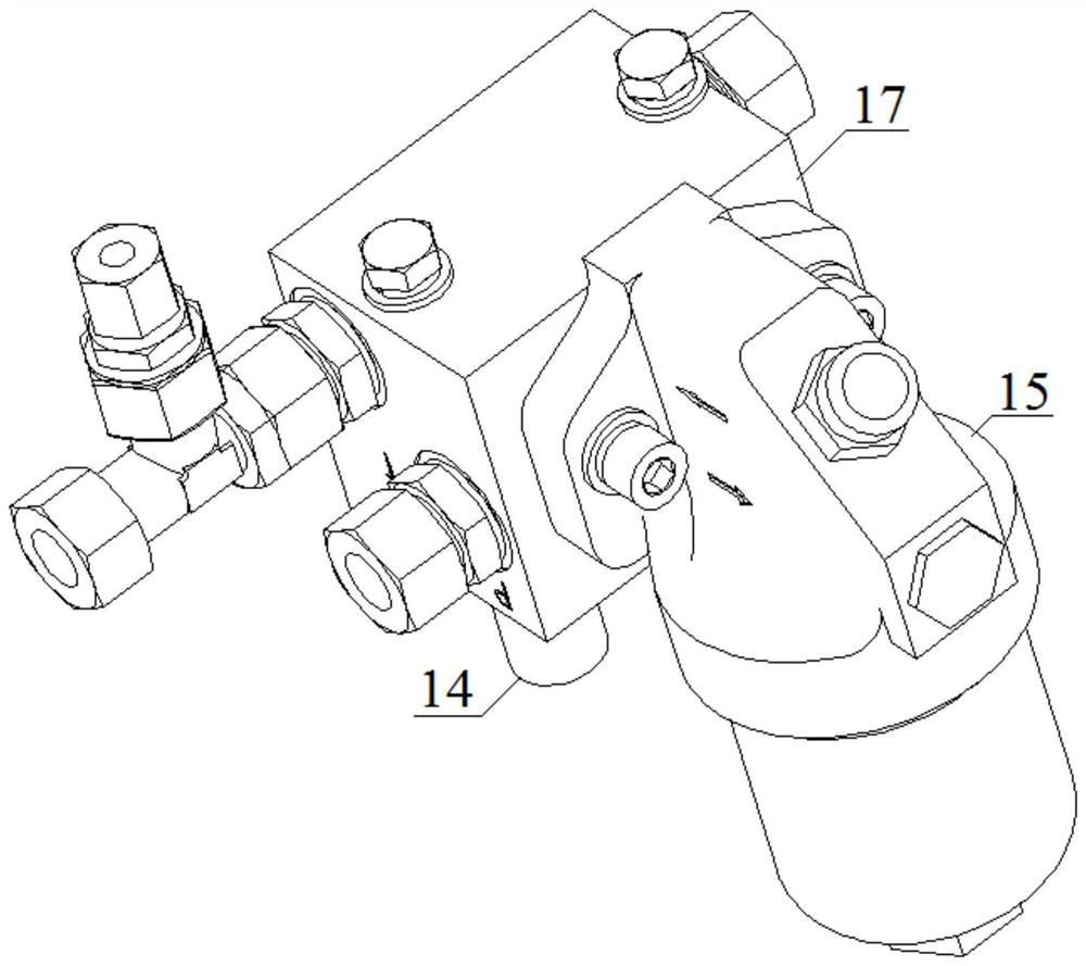 An integrated hydraulic control unit