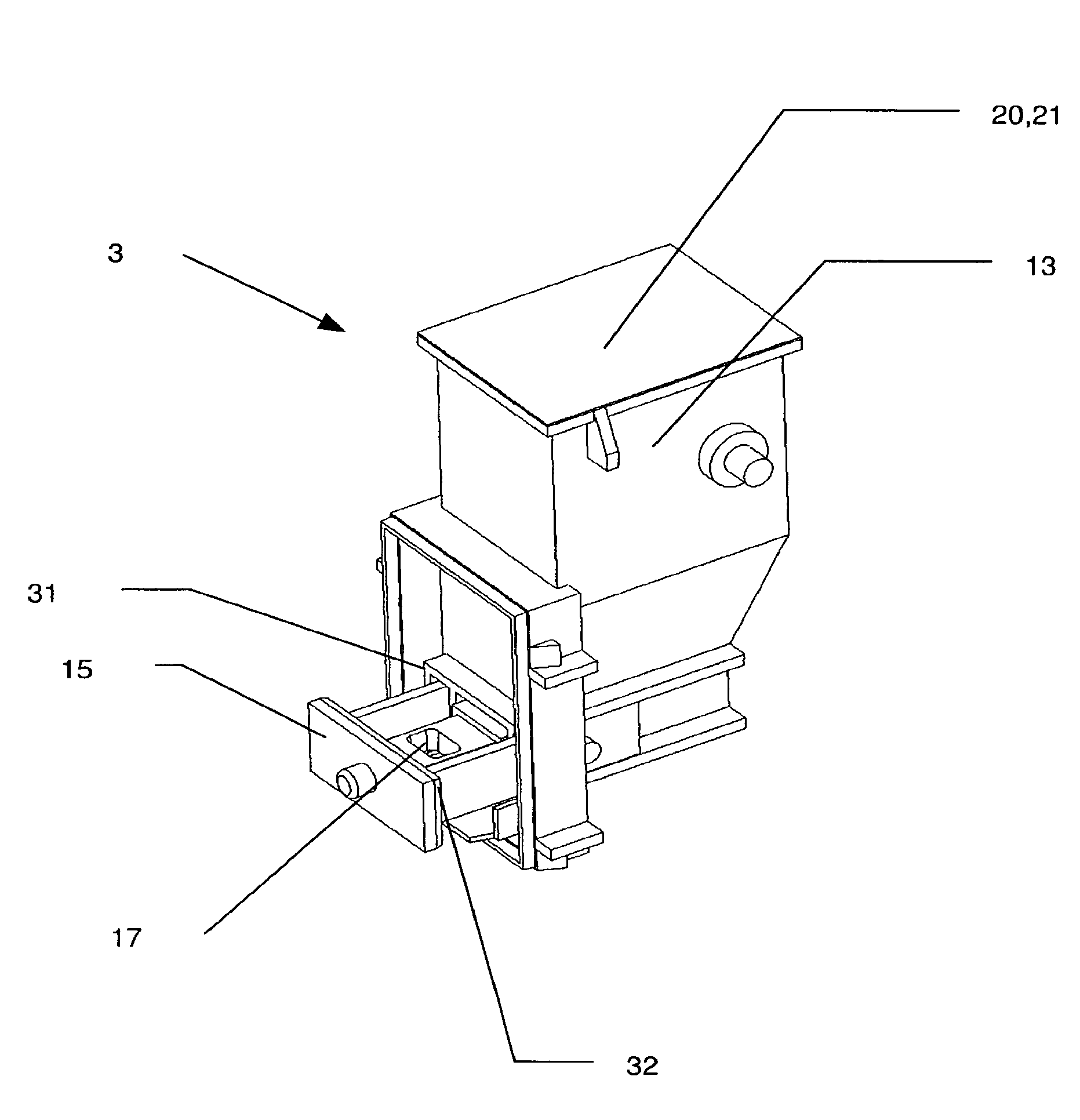 Inhalation device for drugs in powder form