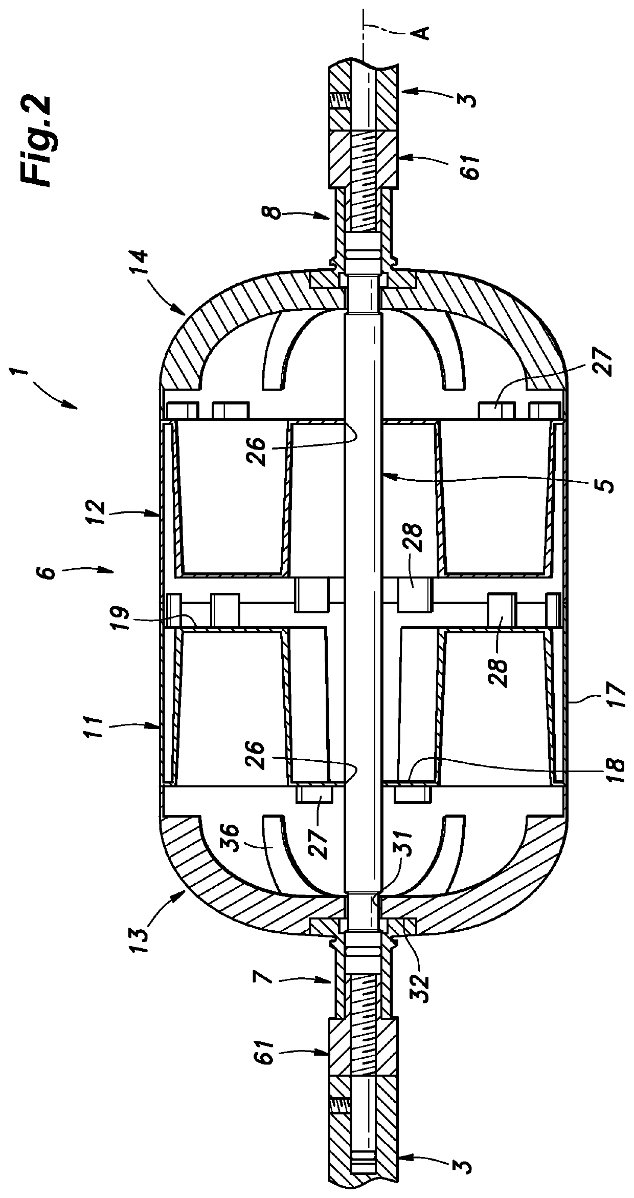 Mandrel structure and manufacturing method thereof