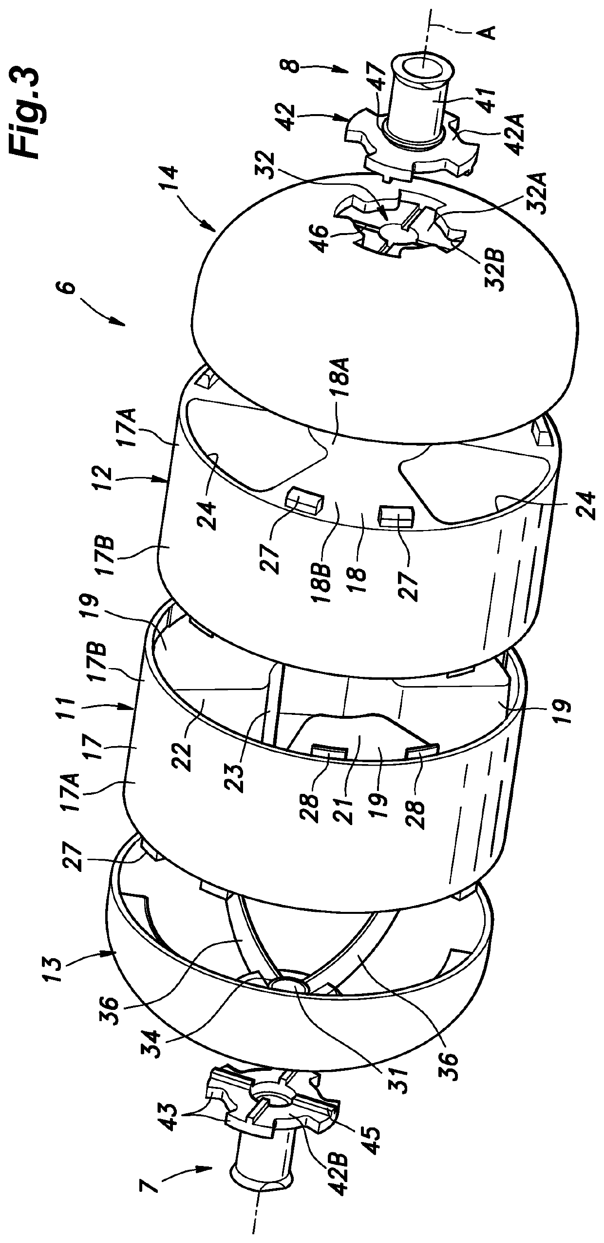 Mandrel structure and manufacturing method thereof