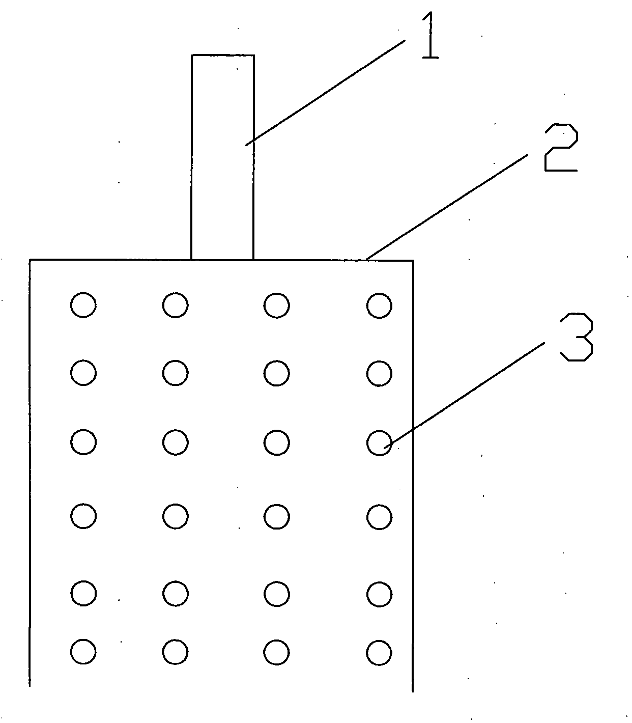 Bucket foundation reinforcing method of sandy foundation