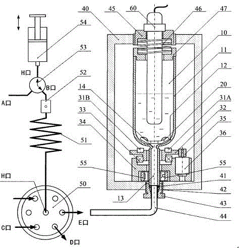 Automatic titration apparatus for analytical instrument