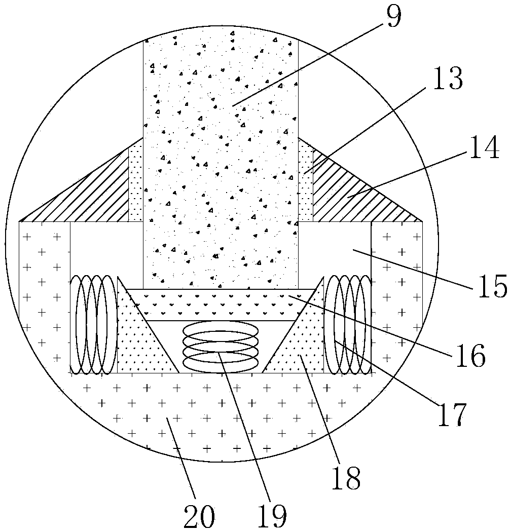 Lightning-protection and damp-proof distribution box device