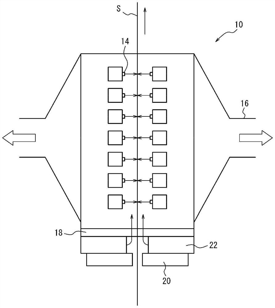 Cooling method of high-temperature metal and manufacturing method of hot-dip galvanized steel strip