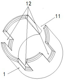 A positioning and installation fixture for knock sensor